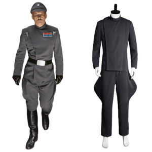 Star Wars Imperial Officer Cosplay Costume Uniforme Gris