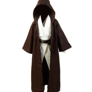 Star Wars Kenobi Jedi Cosplay Costume Version D'enfant