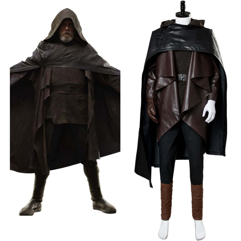 Star Wars 8 Les Derniers Jedi Luke Skywalker Cosplay Costume