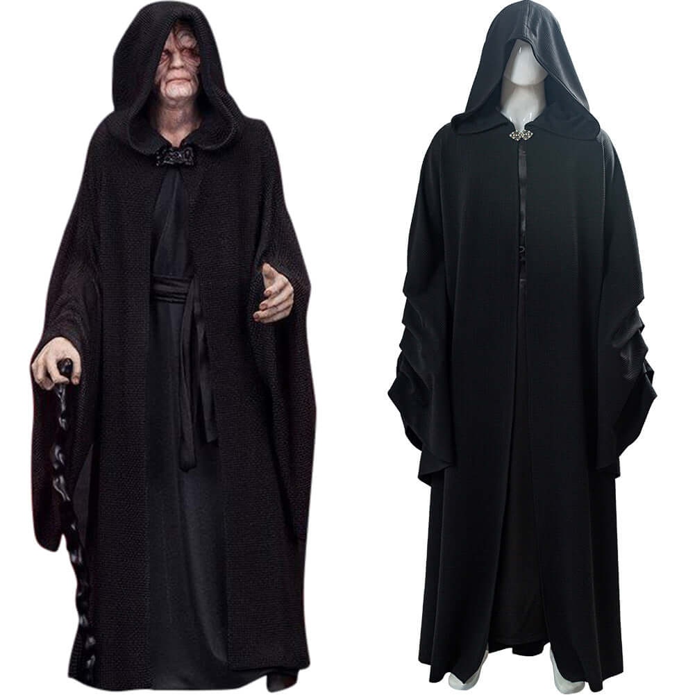 Star Wars IX L'Ascension de Skywalker Sheev Palpatine Dark Sidious Cosplay Costume