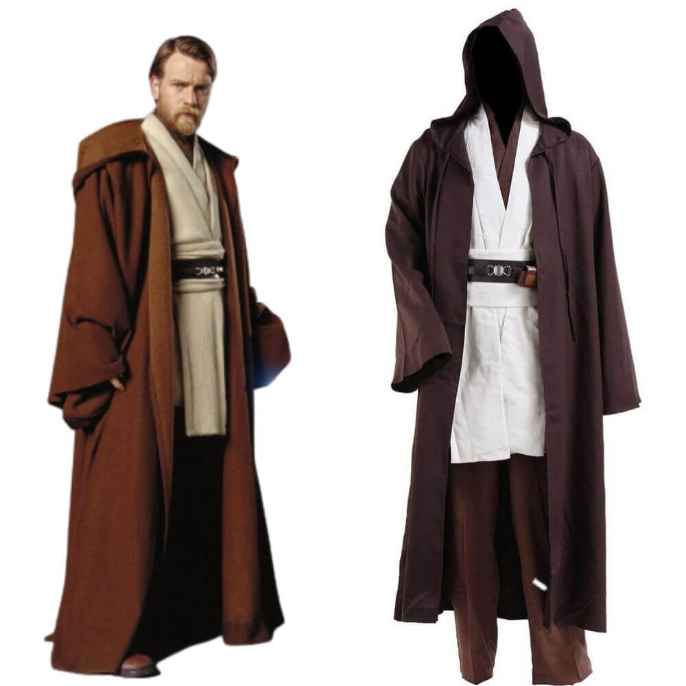Star Wars Kenobi Jedi Costume de Cosplay
