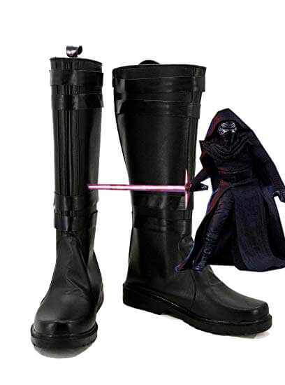 Star Wars Episode VII : Le Reveil de la Force Kylo Ren Cosplay Chaussures