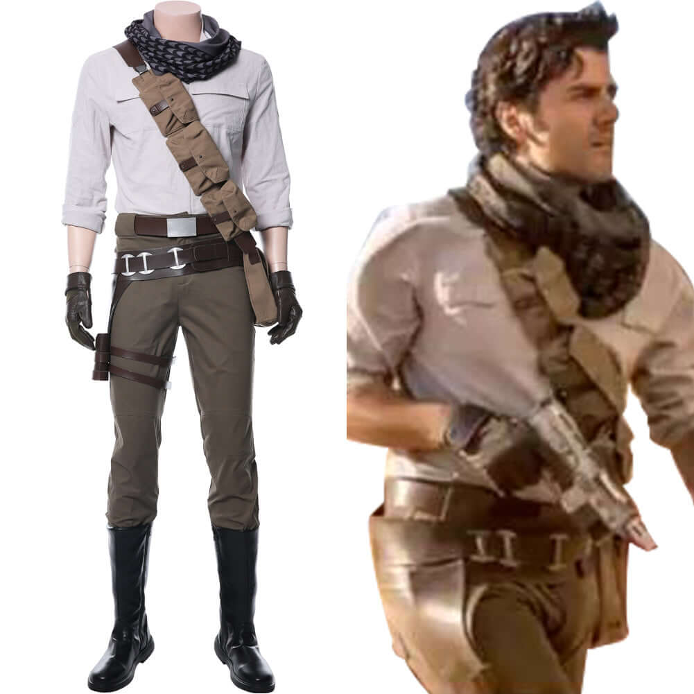 Star Wars IX L’Ascension de Skywalker Poe Dameron Cosplay Costume