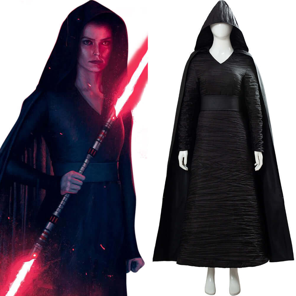 Star Wars IX L’Ascension de Skywalker Dark Rey Cosplay Costume