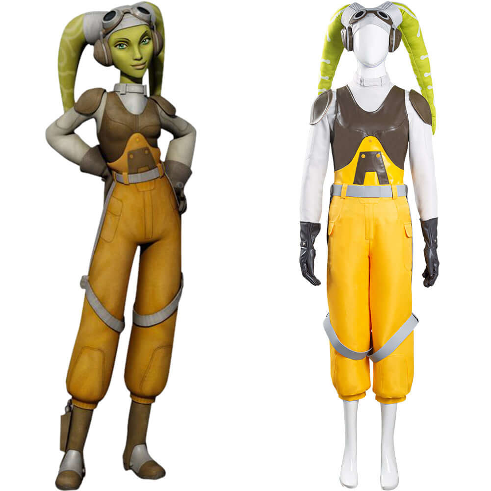Star Wars Rebels Hera Syndulla Cosplay Costume