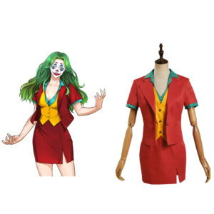 2019 Film Joker Femme Joker Cosplay Costume Design Original-Cossky
