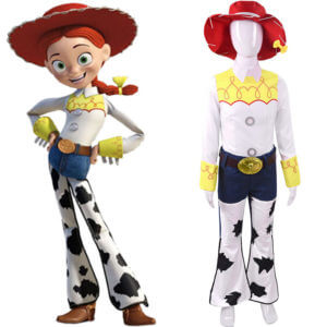 Disney Toy Story 4 Jesse Enfant Cosplay Costume