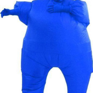 Gonflable Combinaison Taille d'Adulte Cosplay Costume Version Bleue