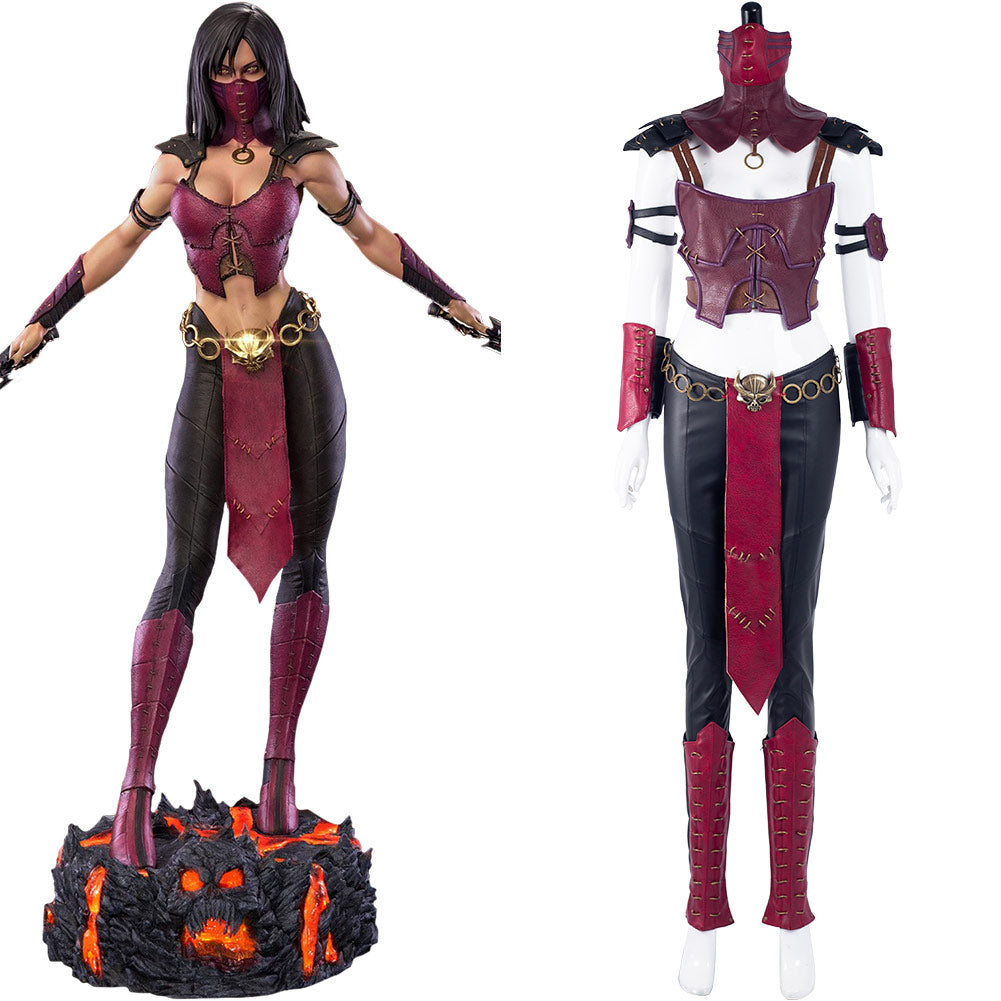 Mortal Kombat 10 Mileena Cosplay Costume