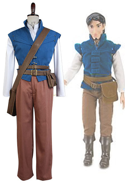 Raiponce Prince Flynn Rider Cosplay Costume