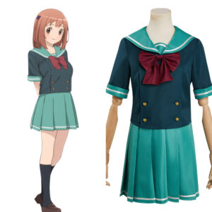 Hataraku maō-sama Sasaki Chiho Uniforme Robe Cosplay Costume