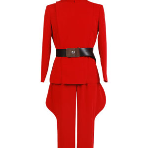 Star Wars Officer Imperial Uniforme Rouge Cosplay Costume