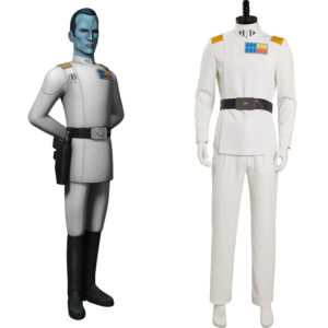 Star Wars Rebels Thrawn Naval Marshal Cosplay Costume