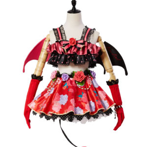 Love Live! Rin Hoshizora Petite Diable Transforme Uniforme Halloween Cosplay Costume