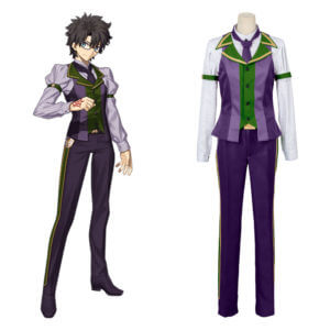 Fate Grand Order Protagonist Ritsuka Fujimaru Uniforme d'Ecole Cosplay Costume