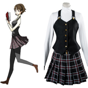 Persona 5 P5 Makoto Niijima Queen Uniforme d'Ecole Cosplay Costume