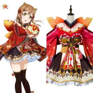 Love Live! Lovelive Hanamaru Kunikida Aqours Kimono Cosplay Costume