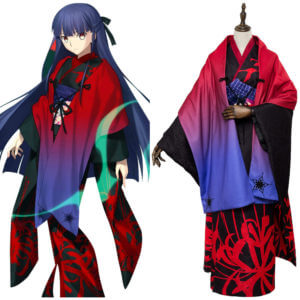 Fate/Grand Order Kara no Kyoukai Asagami Fujino Cosplay Costume