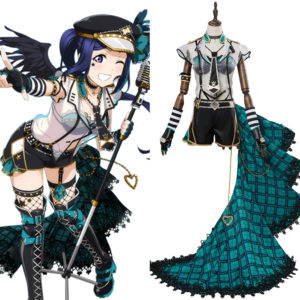 LoveLive Sunshine Kanan Matsuura Punk Rock Cosplay Costume