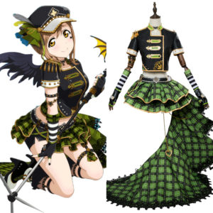 LoveLive Sunshine Kunikida Hanamaru Punk Rock Cosplay Costume