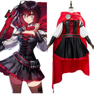 RWBY Saison 3 Ruby Rose Cosplay Costume Version Adulte