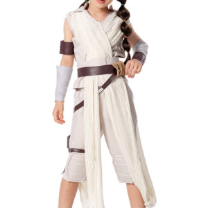 Star Wars The Rise of Skywalker Rey Costume Enfant Cosplay Costume