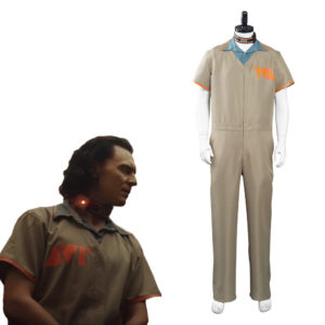 2021 LOKI TV Loki Prison TVA Uniforme Cosplay Costume