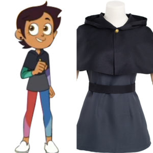 Luz à Osville The Owl House Uniforme Scolaire Cosplay Costume