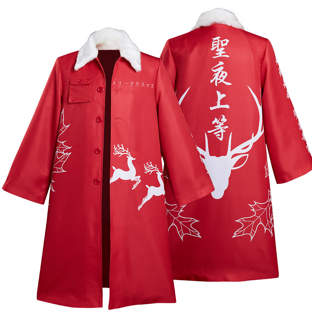 Noël Bōsōzoku Veste Rouge Cosplay Costume