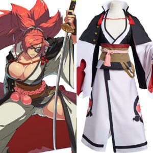 Guilty Gear Baiken Uniforme Jeu Cosplay Costume