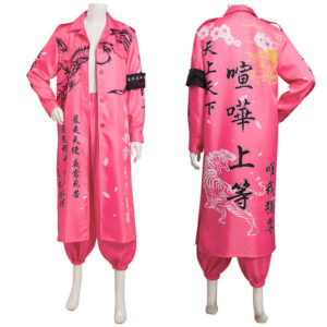 Japon Bosozoku Kimono Rose Uniforme Cosplay Costume