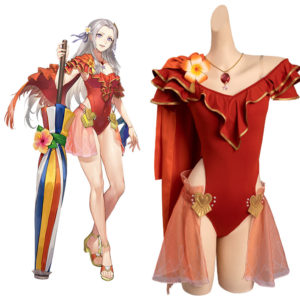 Fire Emblem Heroes Edelgard·Von·Fresberg Maillot De Bain Cosplay Costume