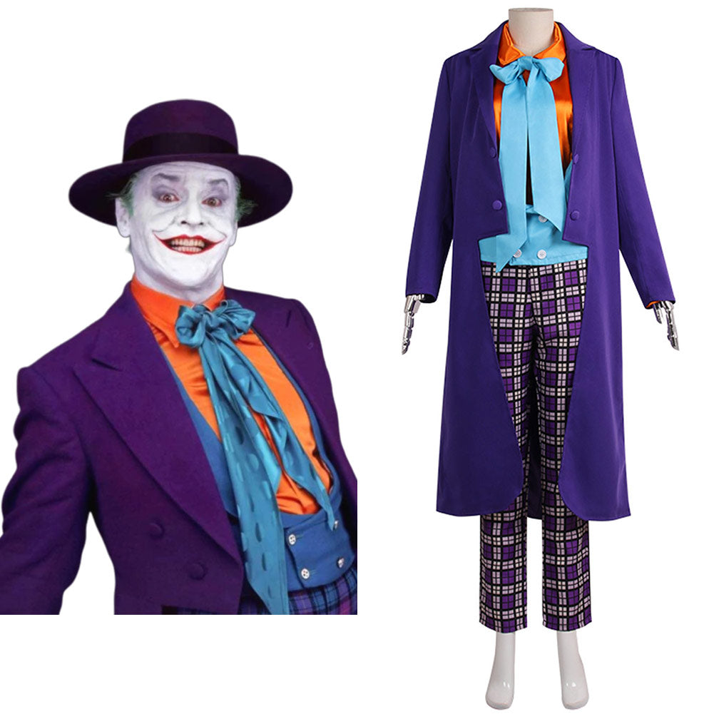 Batman 1989 Clown Cosplay Costume