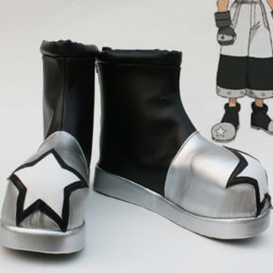 Soul Eater Botte Cosplay Chaussures