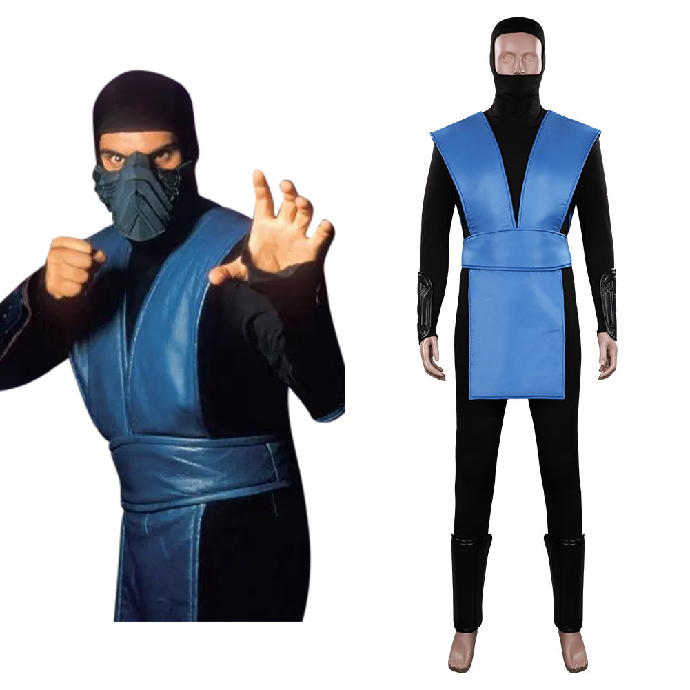 Mortal Kombat Sub-Zero Kuai Liang/Bi Han Cosplay Costume