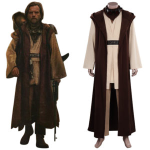 Star Wars Obi- Wan Kenobi Cosplay Costume