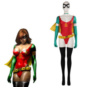 Robin Maillot De Bain Cape Costume Cosplay