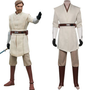 Star Wars: Clone Wars Obi Wan Kenobi Cosplay Costume