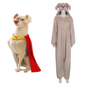 DC League of Super-Pets Alliance Krypto Pyjama Cosplay Costume