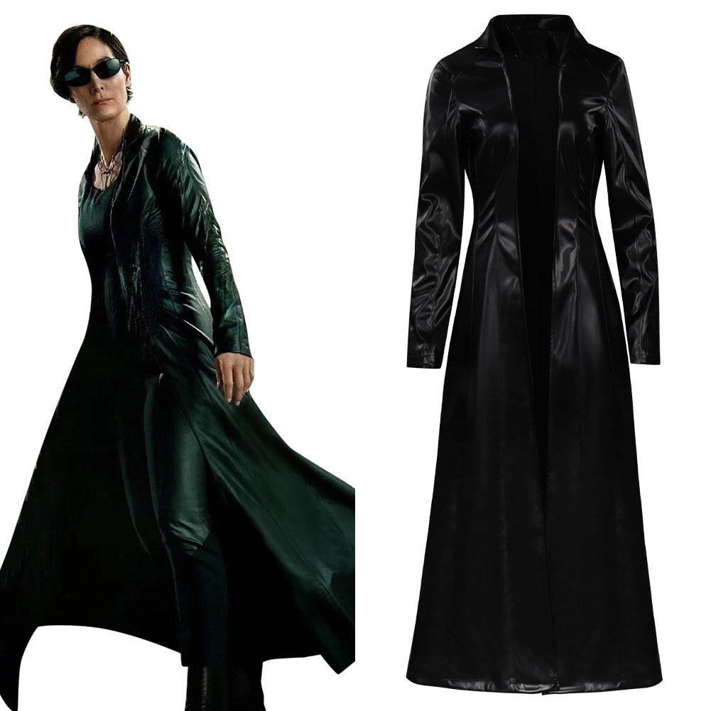 2021 Film Matrix Resurrections Trinity Cosplay Costume