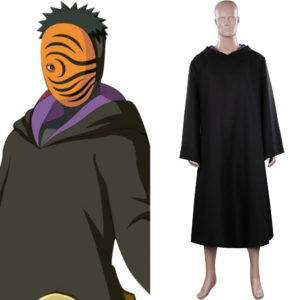 Naruto Tobi Cosplay Costume Cape