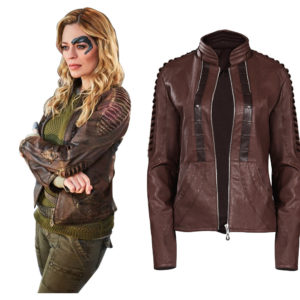 Star Trek: Picard 2 Jeri Ryan Veste En Cuir Cosplay Costume