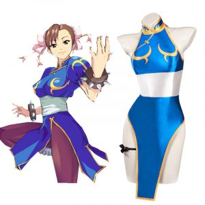 Street Fighter Chun Li Maillot De Bain Cosplay Costume Desigin Original -Cossky