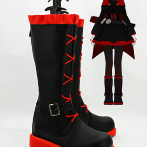 RWBY Red Trailer Ruby Cosplay Chaussures