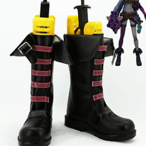 LOL League of Legends Jinx Cosplay Chaussures