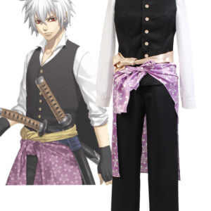 Hakuoki Heisuke Todo Escrimeur Uniforme Cosplay Costume