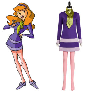 Scooby Doo Where Are You Daphne Blake Cosplay Costume