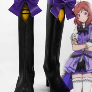 LoveLive! Season 2 KiRa-KiRa-Sensation! Maki Nishikino Botte Cosplay Chaussures