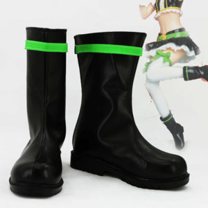 LoveLive! Rin Hoshizora Botte Cosplay Chaussures