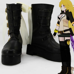 RWBY Yang Xiao Botte Cosplay Chaussures